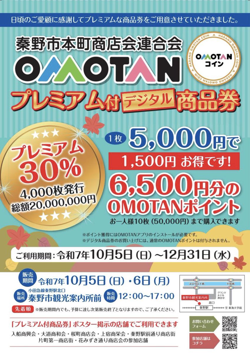 プレミアム商品券ポスター